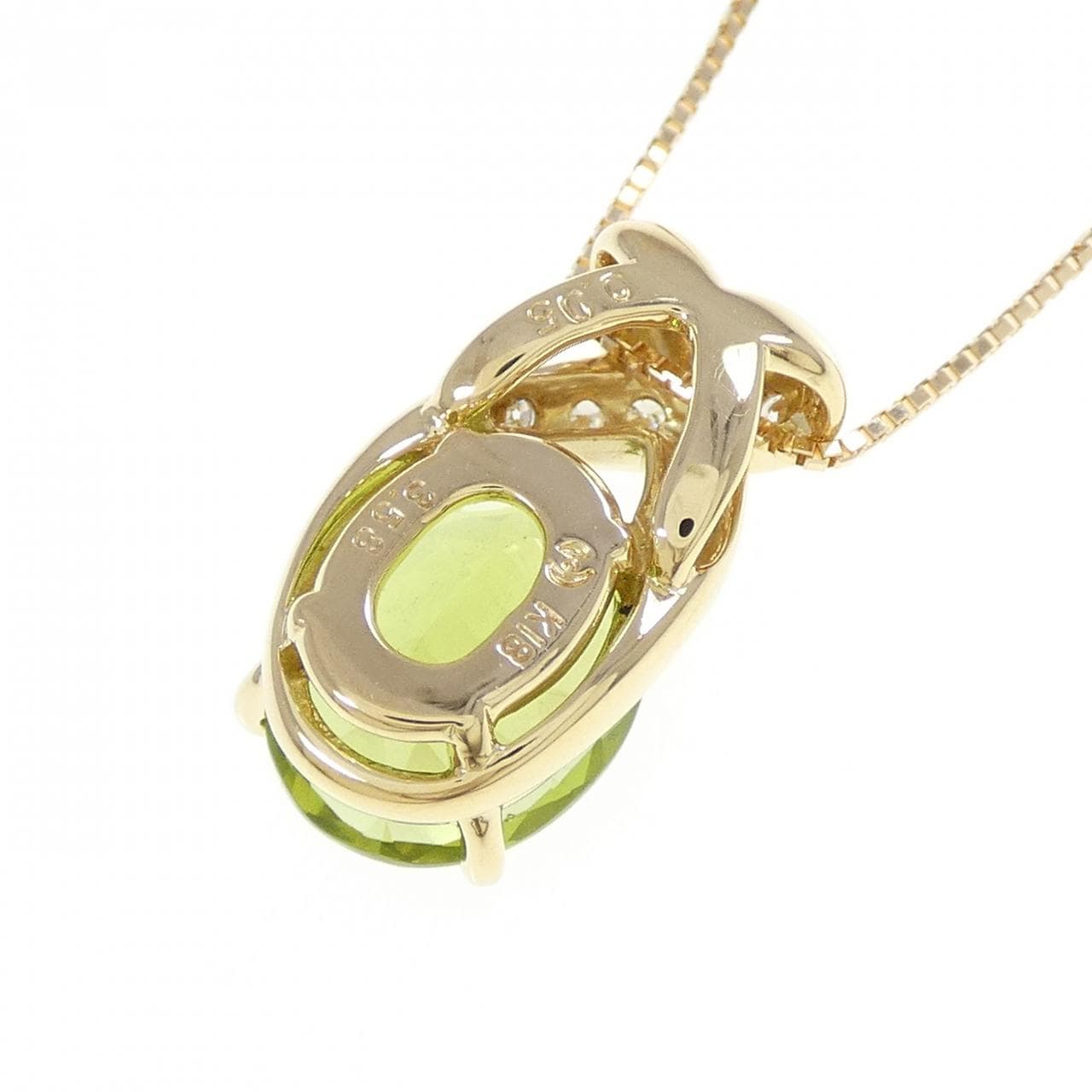 タサキ ペリドット ネックレス 3.58CT