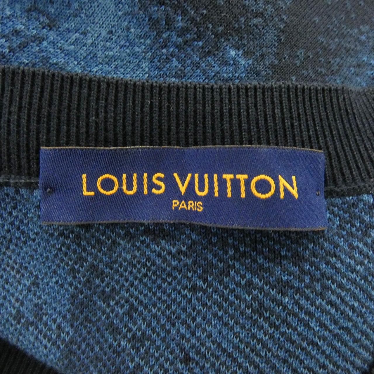 ルイヴィトン LOUIS VUITTON ダミエソルトジャカードクルーネック HLN14WET6 ニット