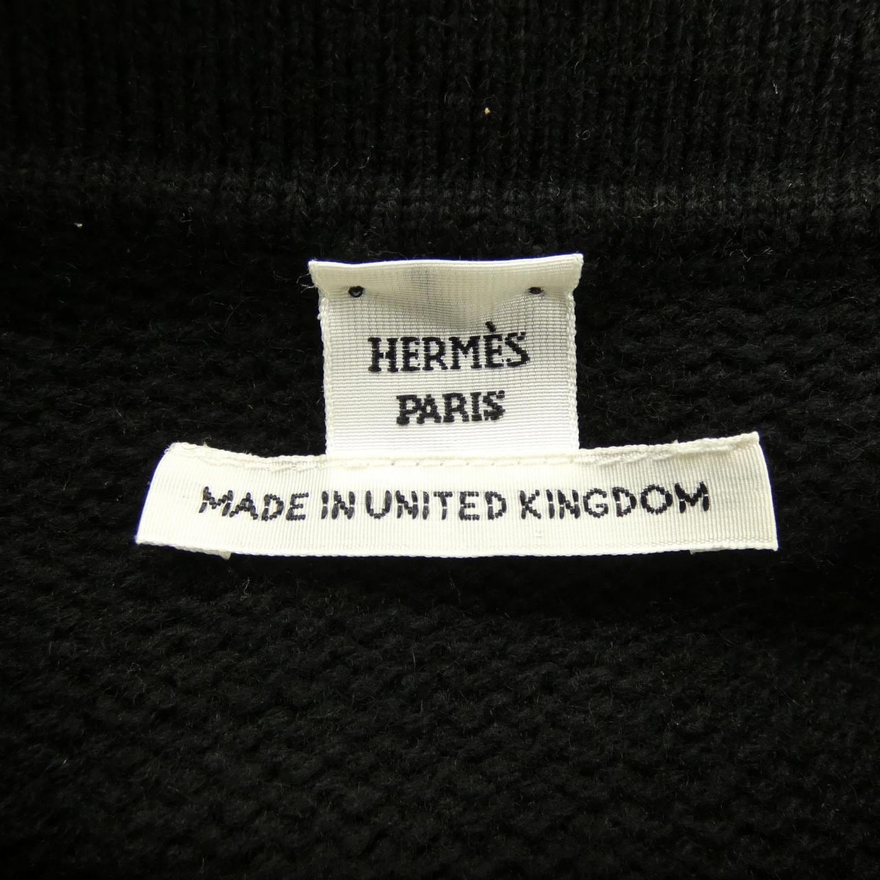 エルメス HERMES カナディアンボタン 5E2727D1 カーディガン