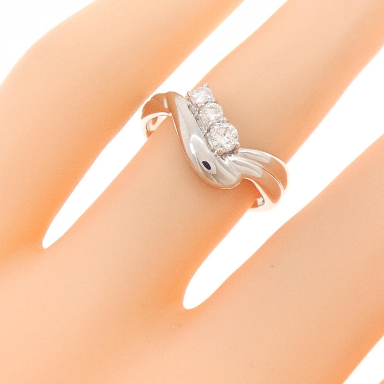 PT900 ダイヤモンド リング 0.21CT