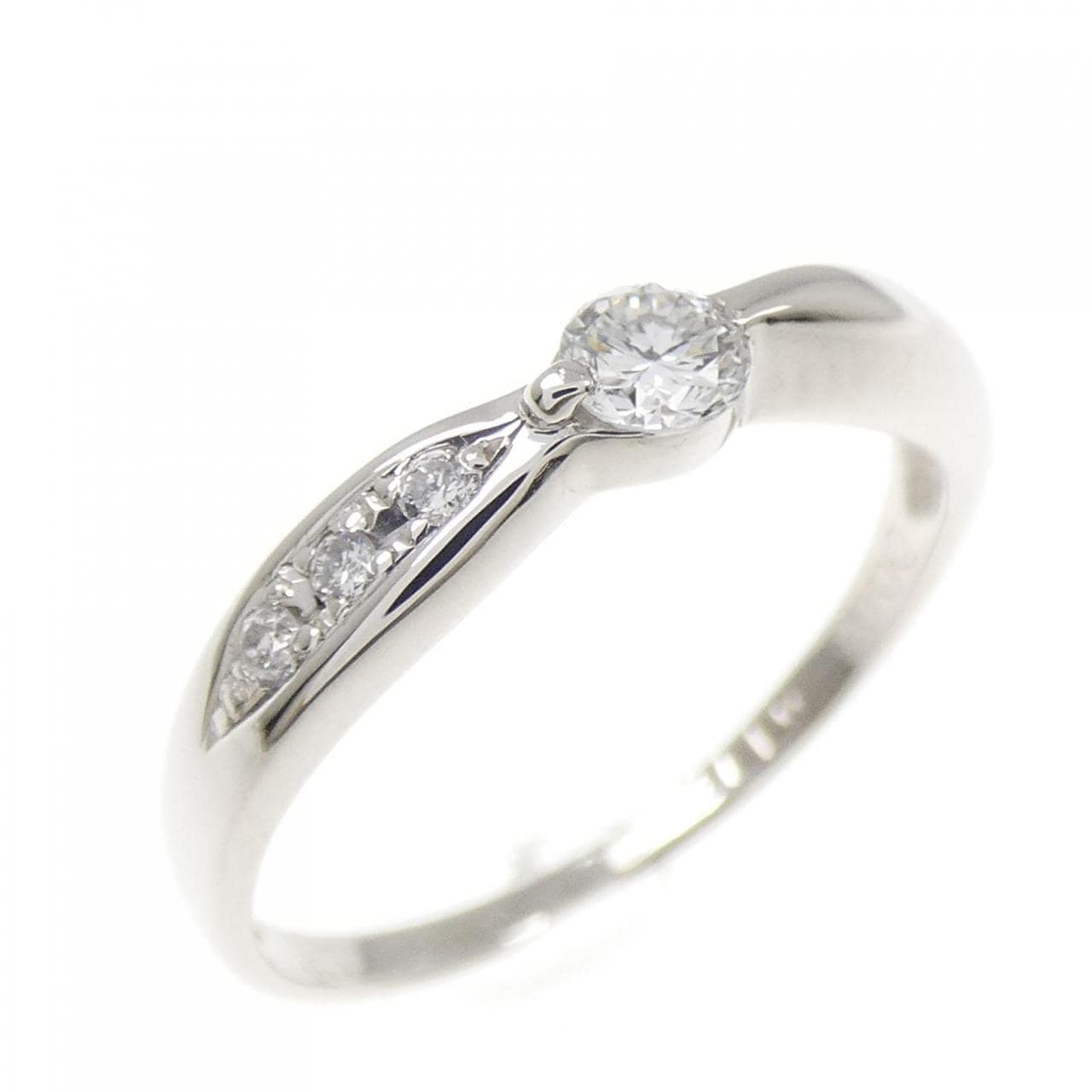 PT900 ダイヤモンド リング 0.118CT