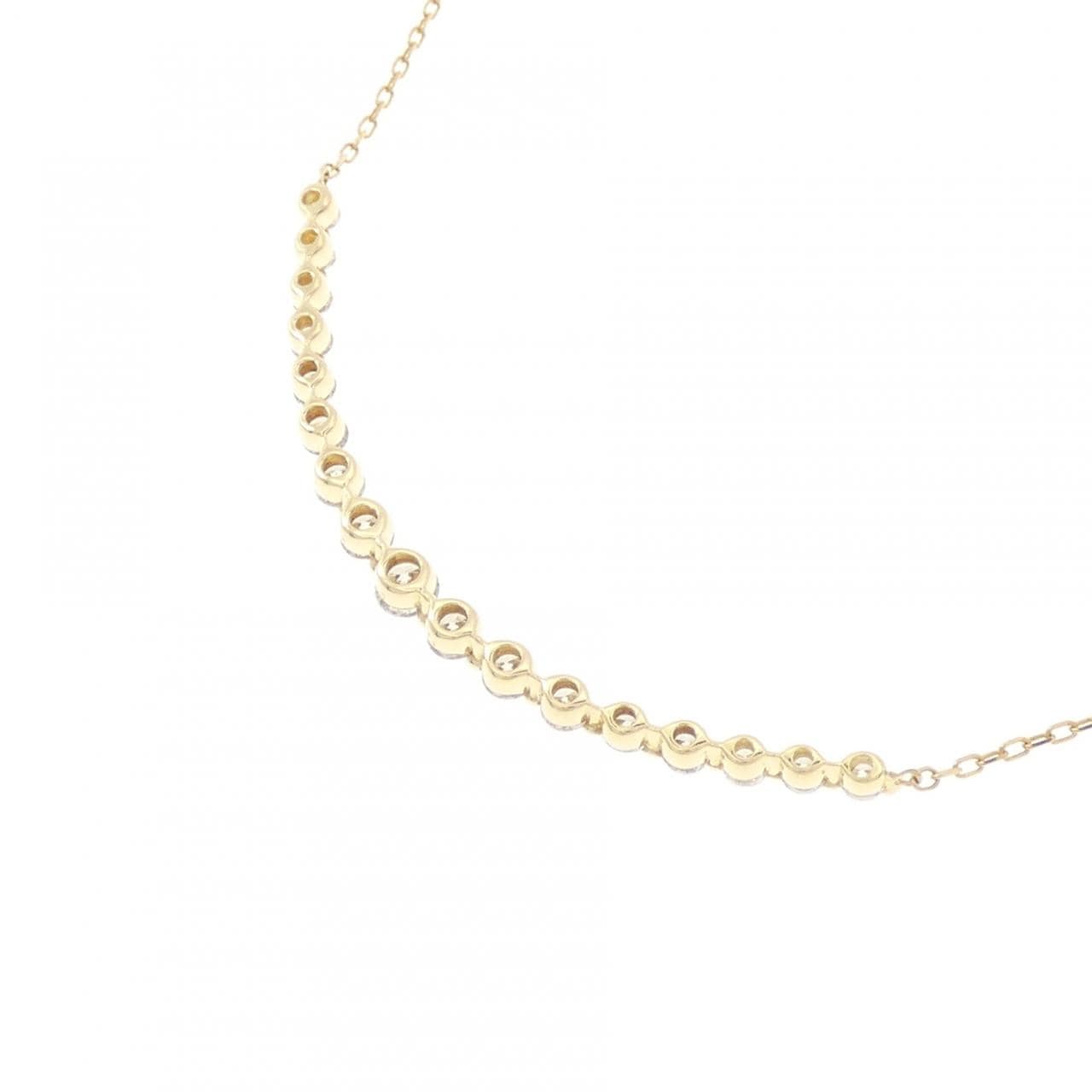 K18YG ダイヤモンド ネックレス 1.00CT