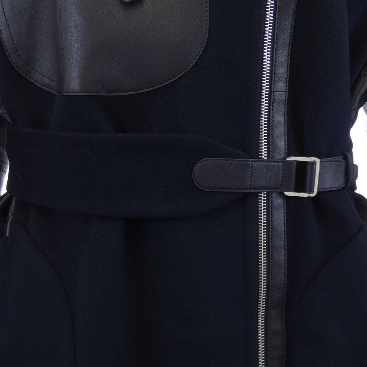 エルメス HERMES ダブルフェイス クルードセル ディアマン 6H0192DB コート