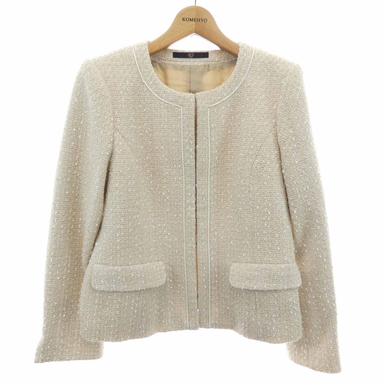 ダックス DAKS ノーカラージャケット