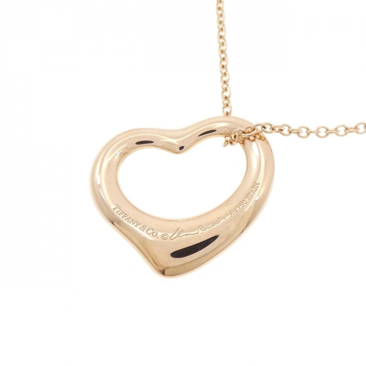 TIFFANY open heart necklace