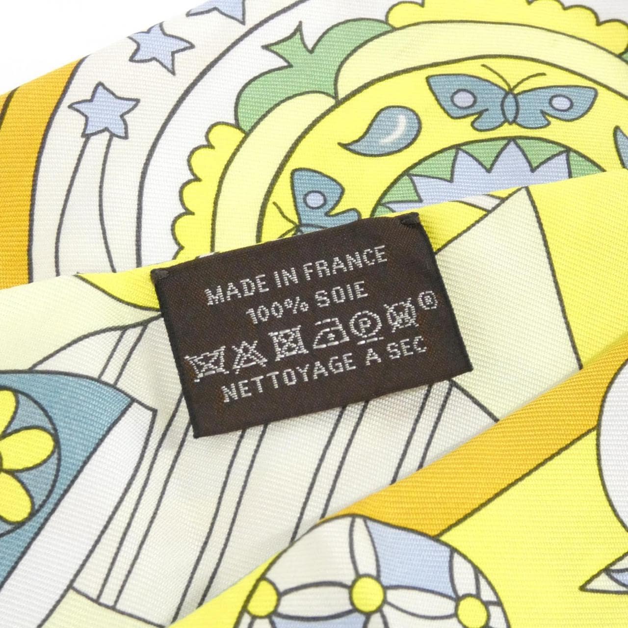 エルメス LES MURMURES DE LA FORET ツイリー 063005S スカーフ