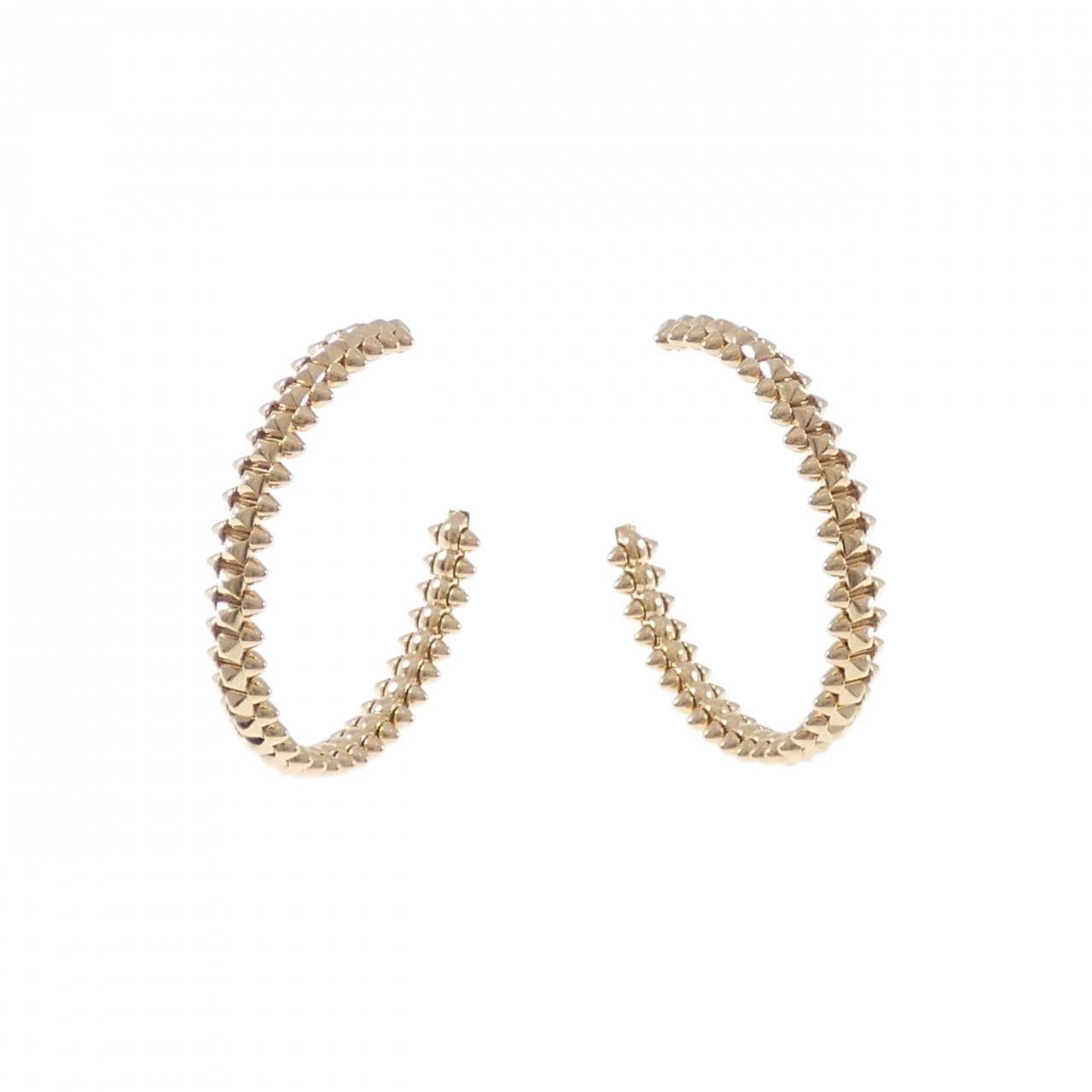 Cartier Crash Hoop Small Earrings