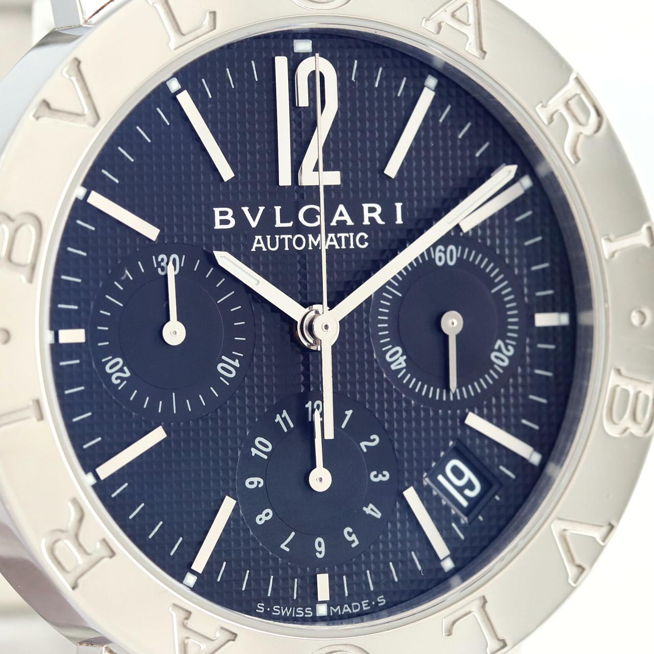 BVLGARI BVLGARI BVLGARI Chronograph BB38SSCH/BB38BSSDCH/AT SS Automatic