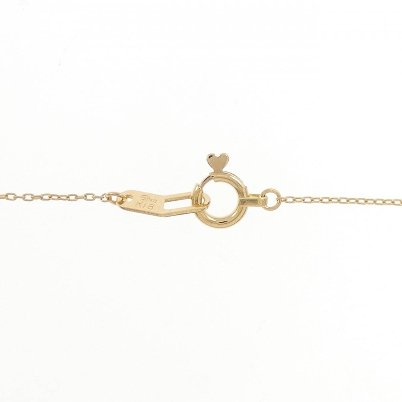 スタージュエリー ミステリアスハート ネックレス 0.15CT