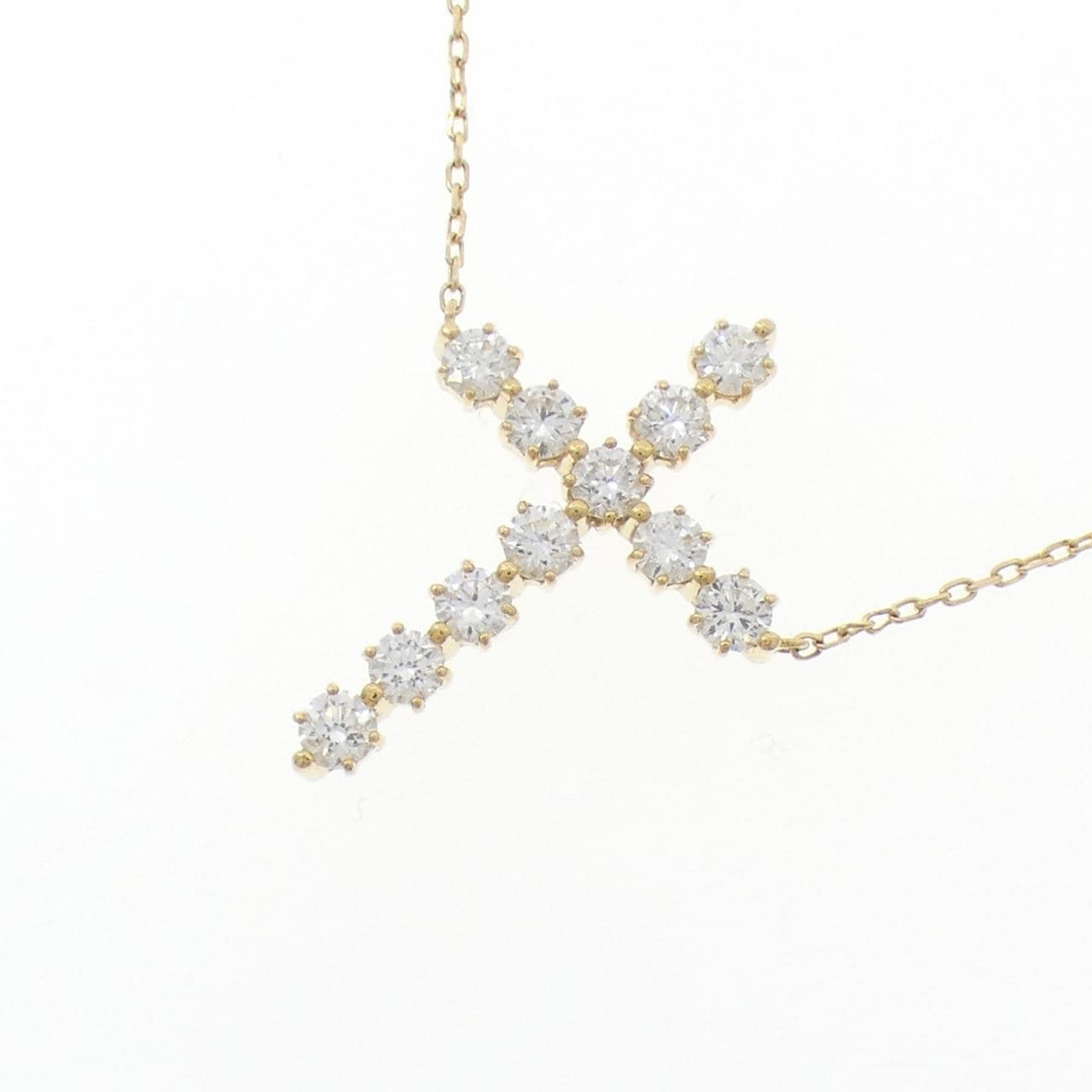 アーカー デュークロス ネックレス 0.49CT