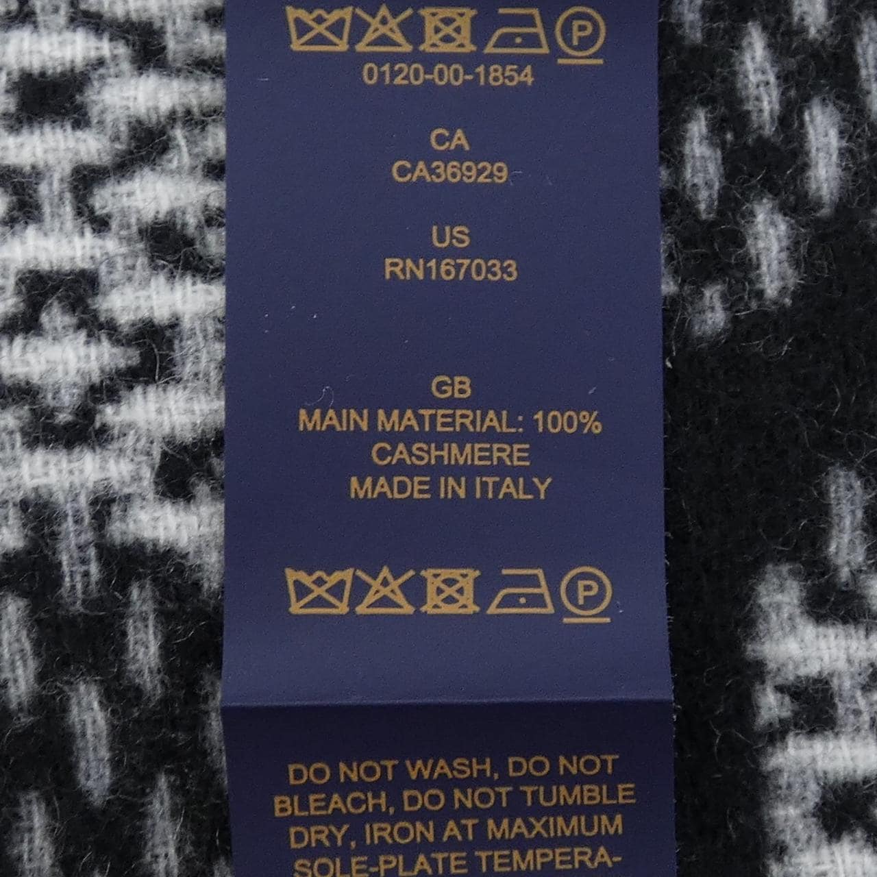 ルイヴィトン LOUIS VUITTON モノチェック M96951 MUFFLER