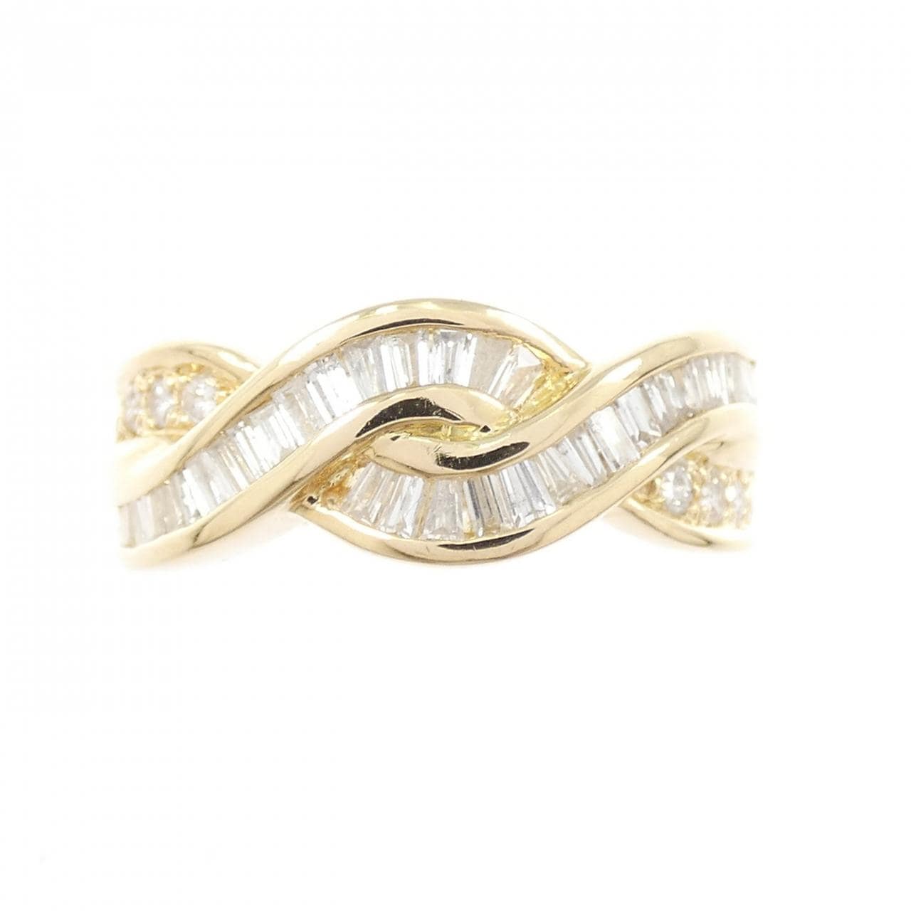 K18YG ダイヤモンド リング 0.5CT