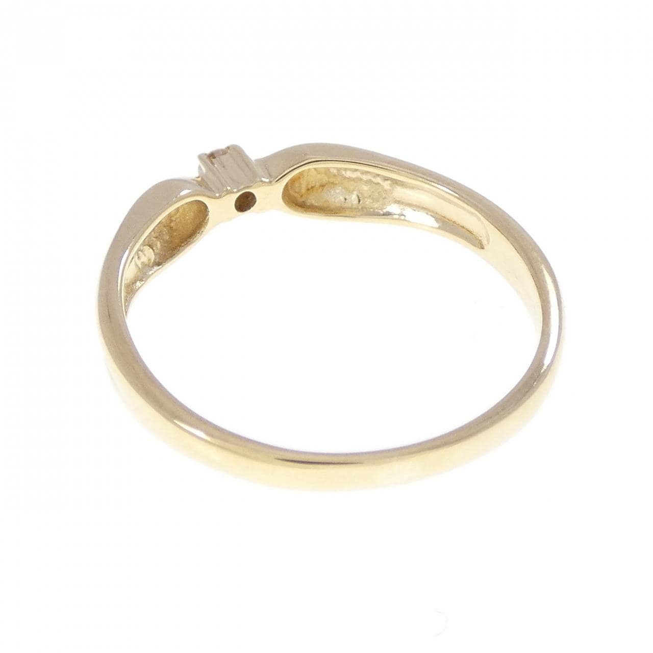 K18YG ダイヤモンド リング