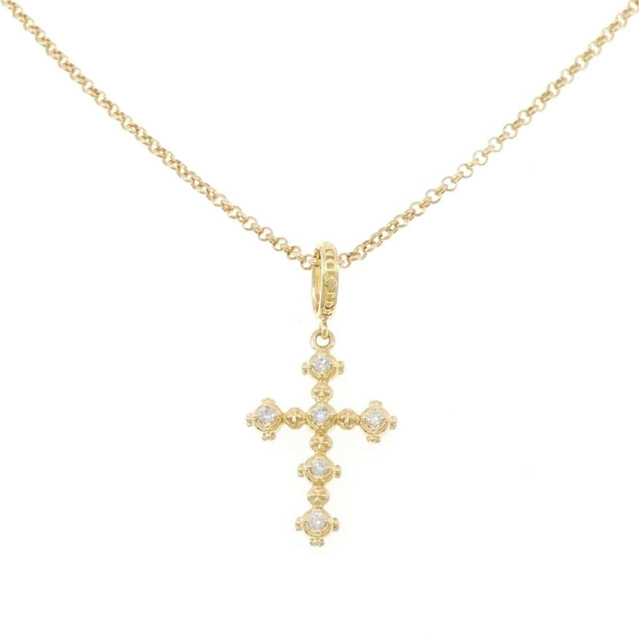 アーカー メモリアルクロス ネックレス 0.22CT