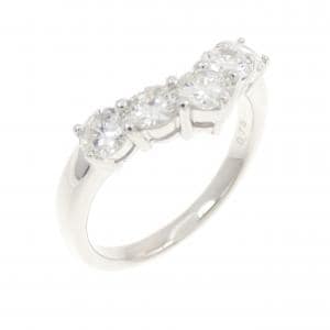 750WG ダイヤモンド リング 0.78CT