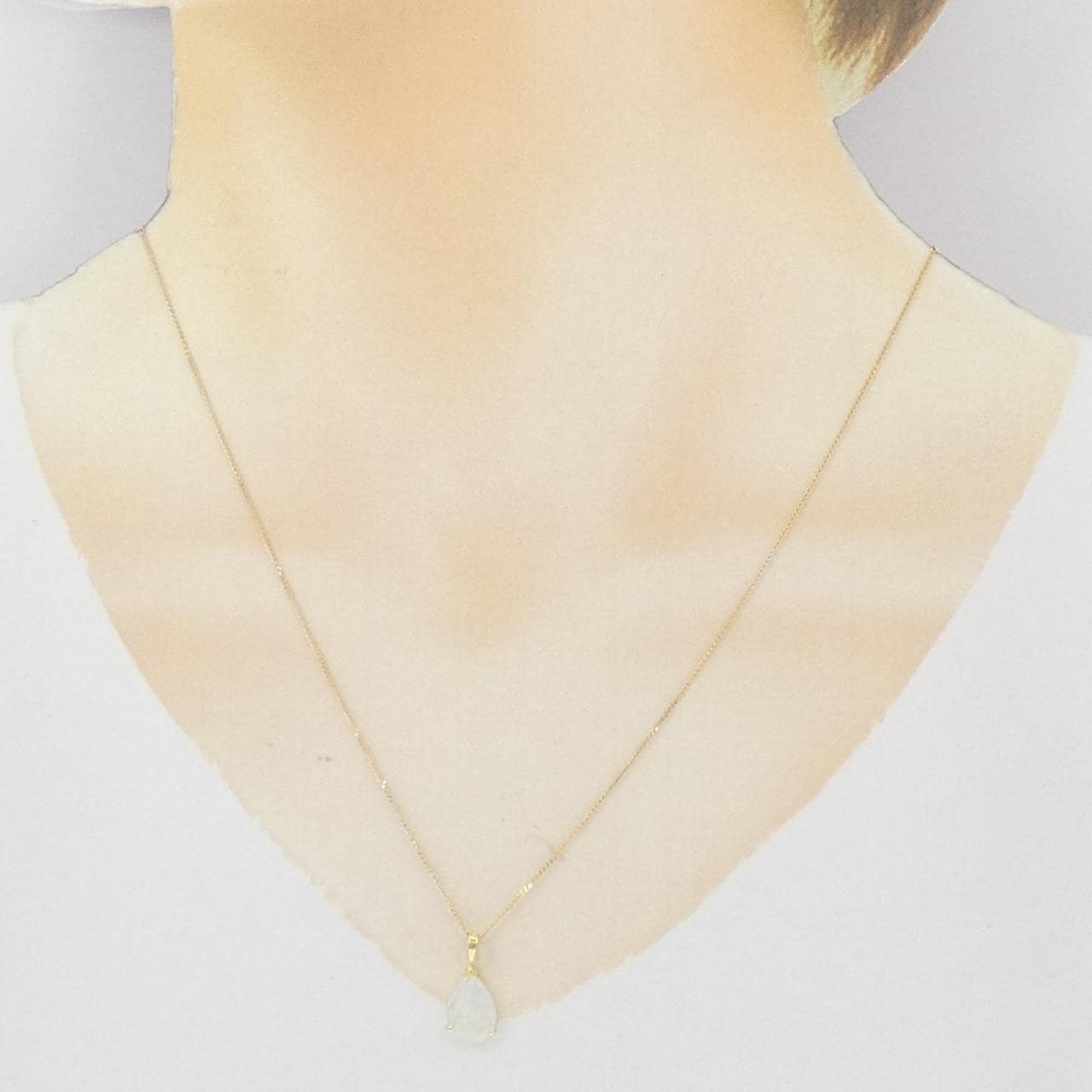 750YG/K18YG オパール ネックレス