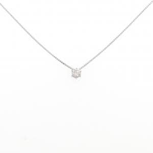 PT850 ソリティア ダイヤモンド ネックレス 0.235CT