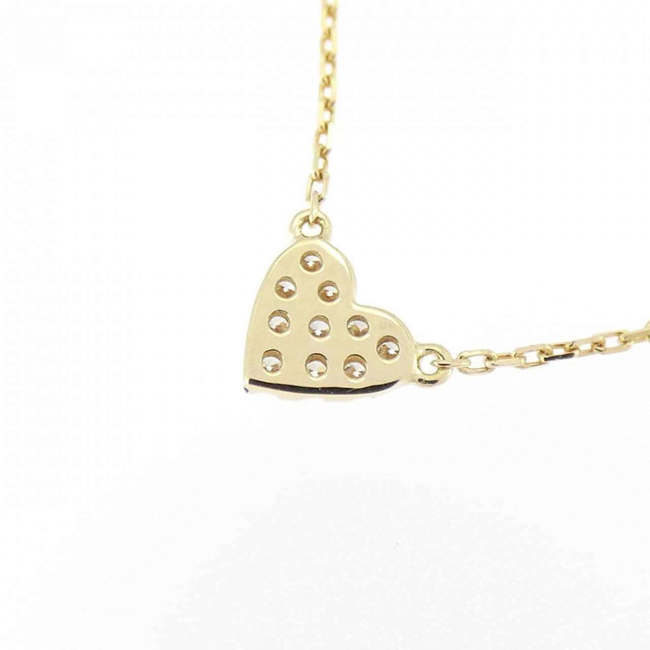 アーカー ハートパヴェ ネックレス 0.05CT