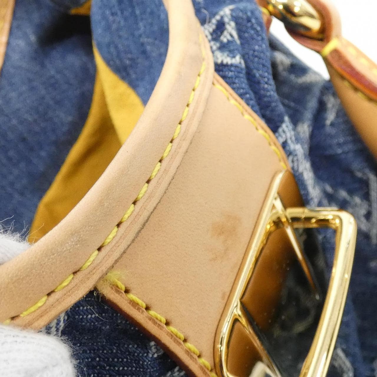 ルイヴィトン モノグラム デニム プリーティ M95020 バッグ