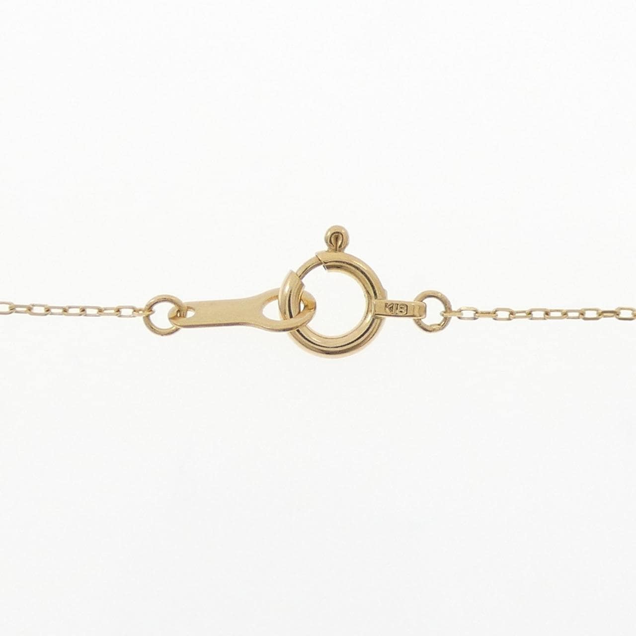 K18YG blue Topaz necklace