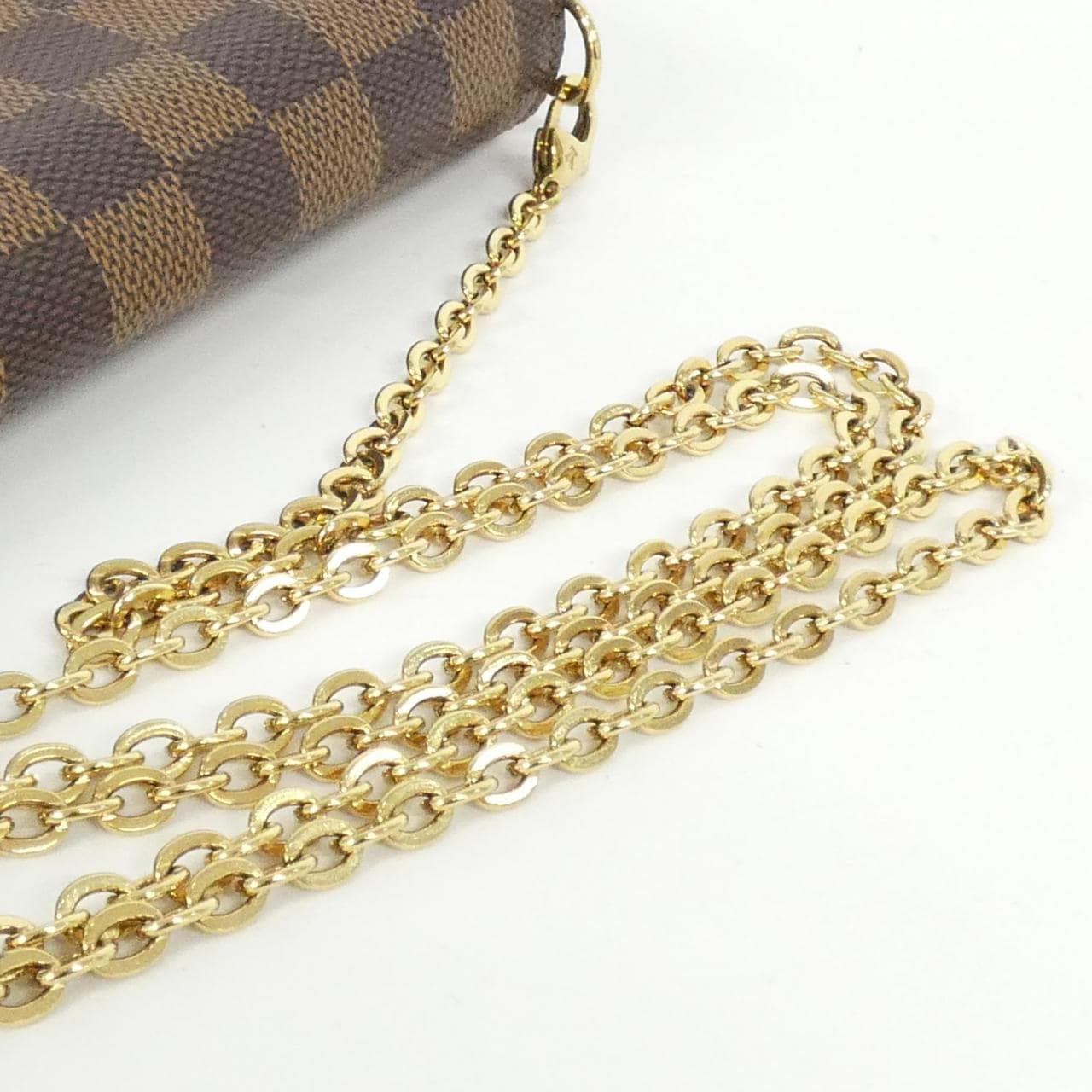 ルイヴィトン ダミエ ポシェット フェリシー N63032 ショルダーバッグ