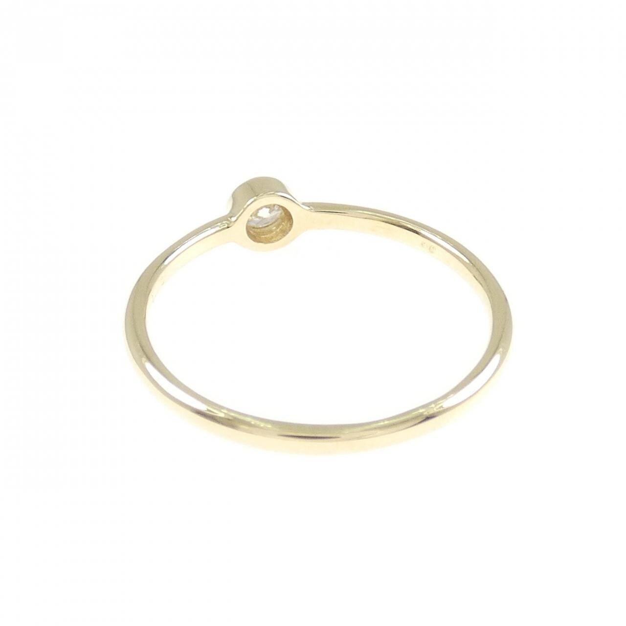 【リメイク】K10YG ダイヤモンド リング 0.10CT