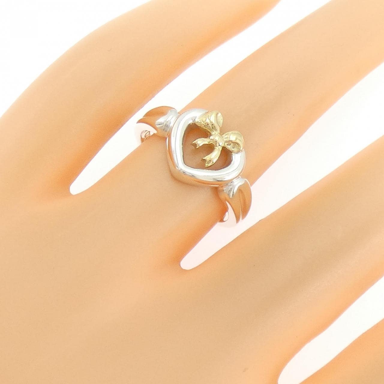 【ヴィンテージ】ティファニー 925/750YG リング