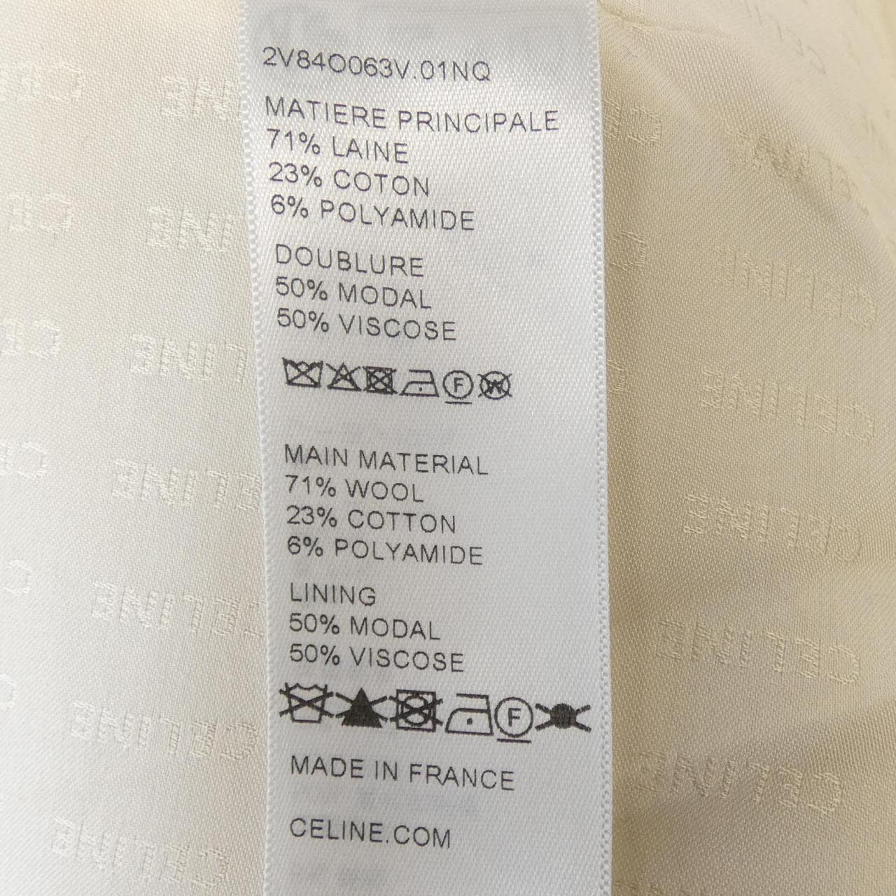 セリーヌ CELINE クロップド チェルシージャケット 2V84O063V ジャケット