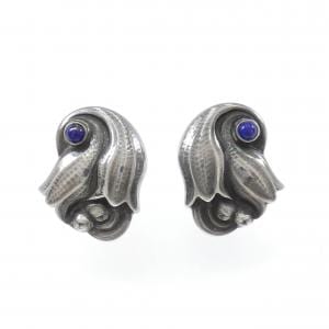 ジョージ ジェンセン ラピスラズリ イヤリング