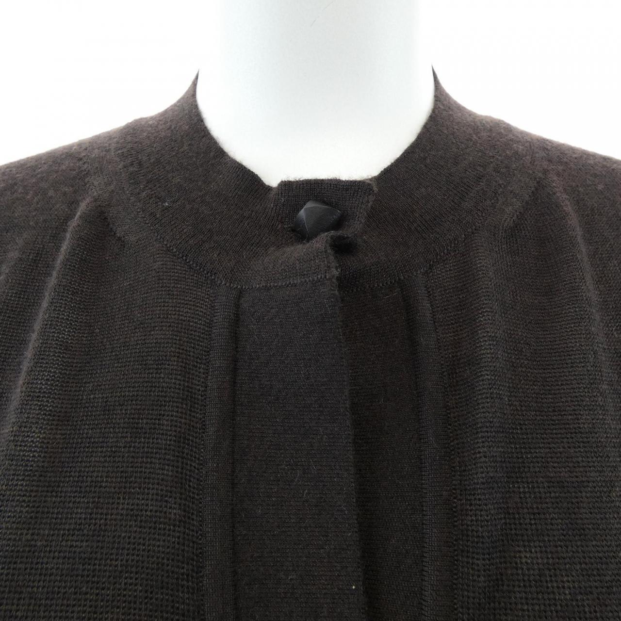 エルメス HERMES メドール ウッドボタン 5H2736DP カーディガン