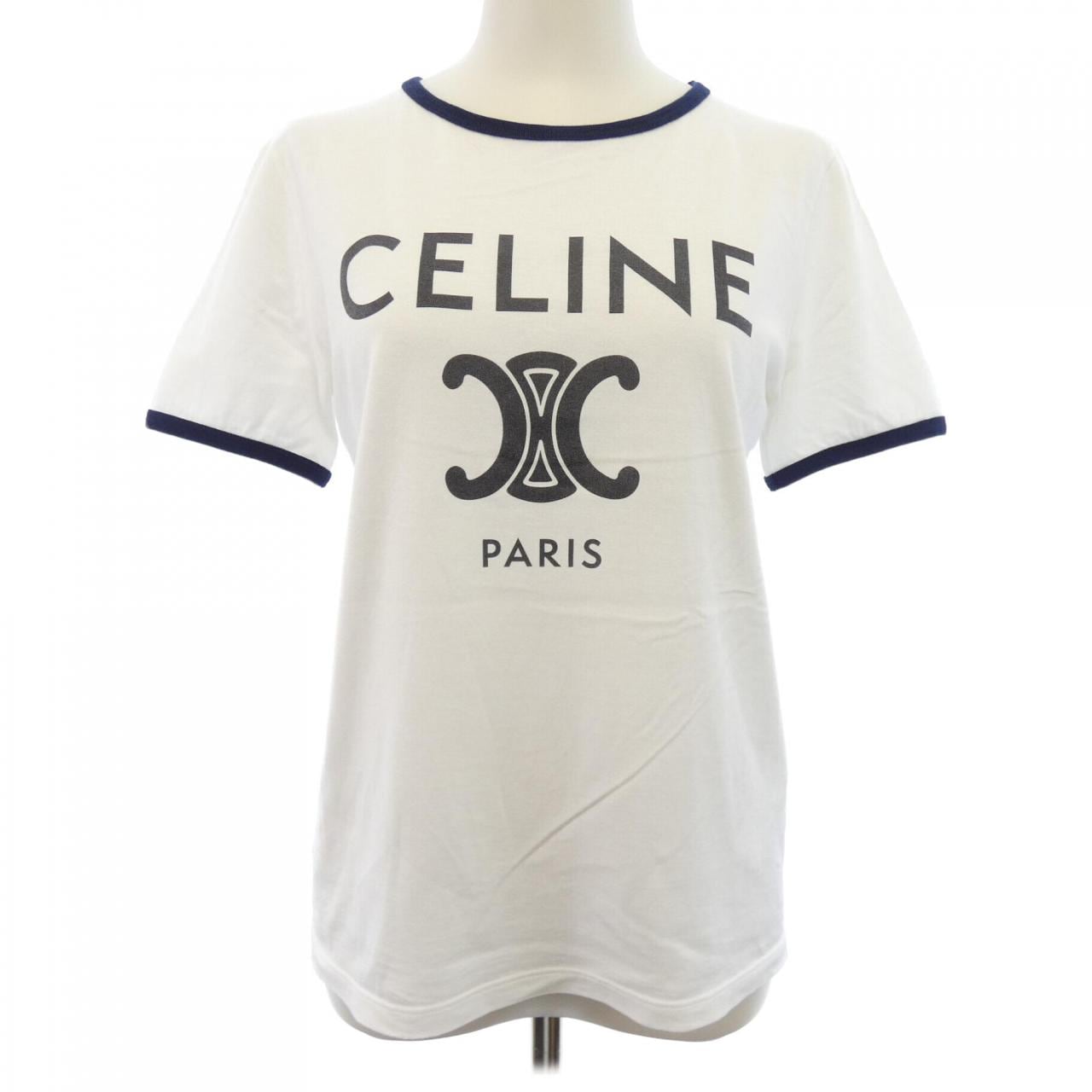 セリーヌ CELINE CELINE PARIS Tシャツ　トリオンフ TRIOMPHE 2X872671Q Tシャツ