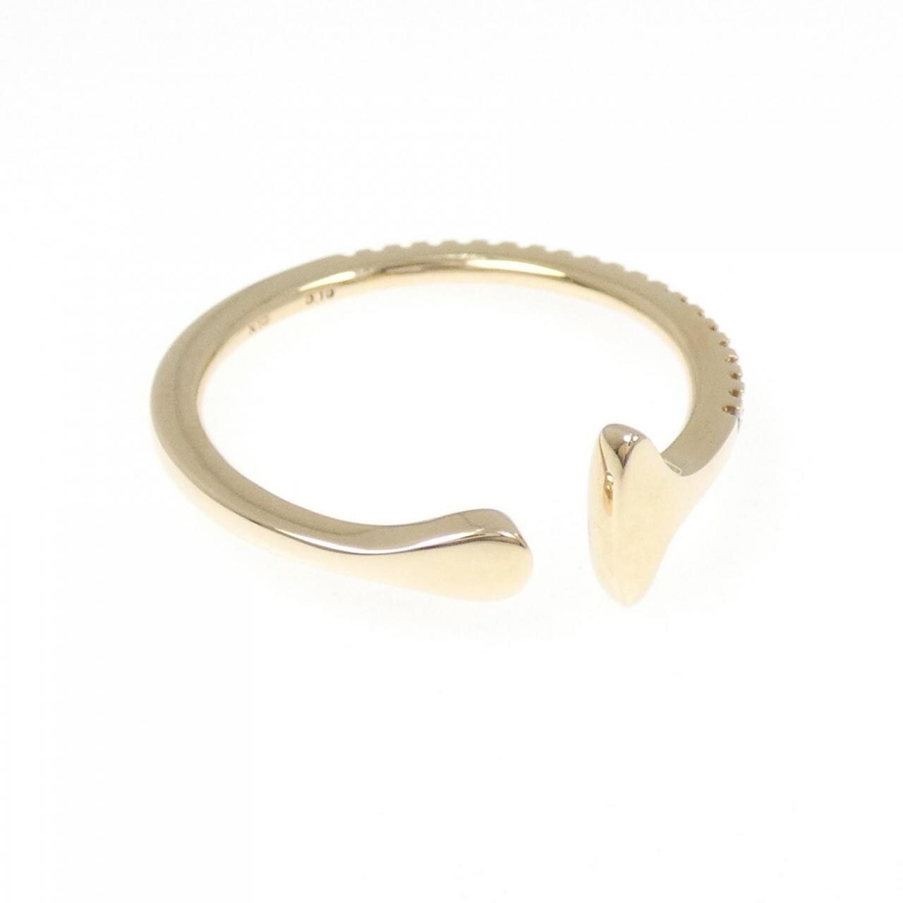 ヒロタカ ゴサマー イヤーカフ 0.10CT 片耳