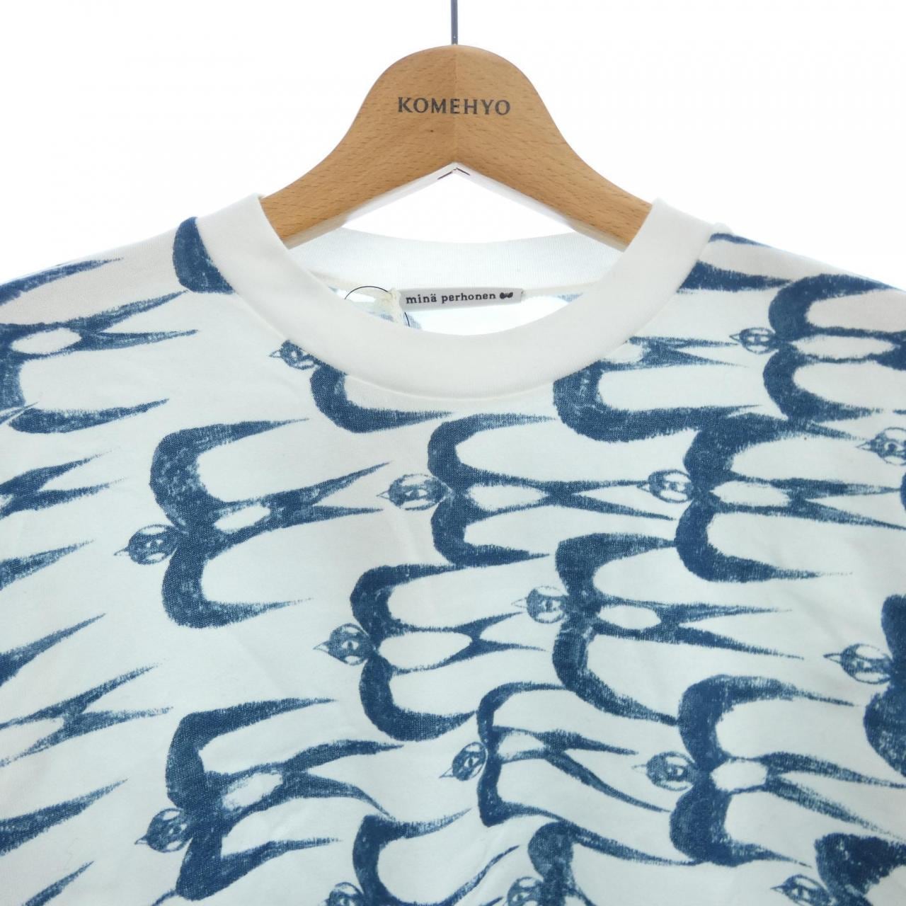 ミナペルホネン mina perhonen hello swallow Tシャツ