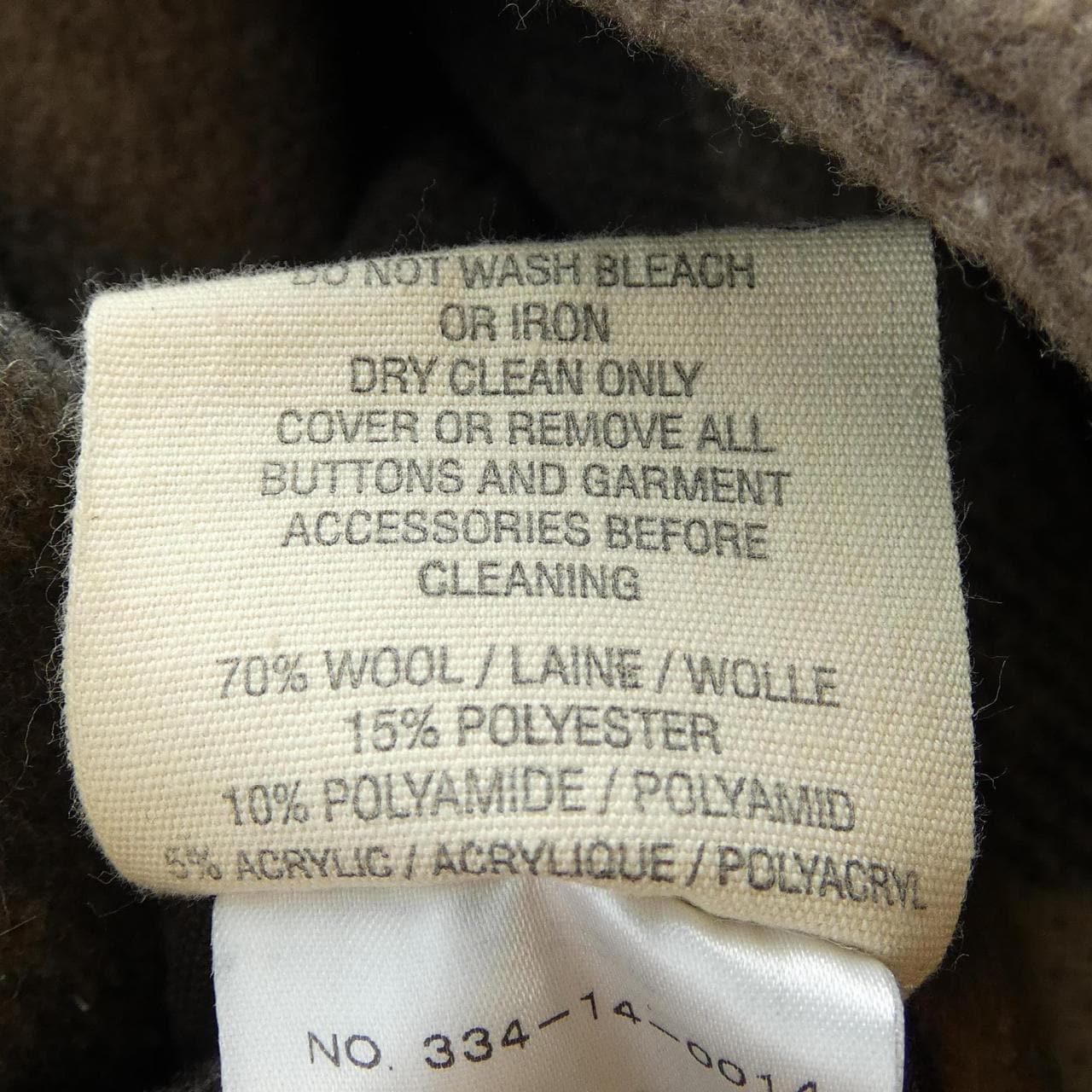 倫敦傳統LONDON TRADITION 334-14-0014粗呢大衣