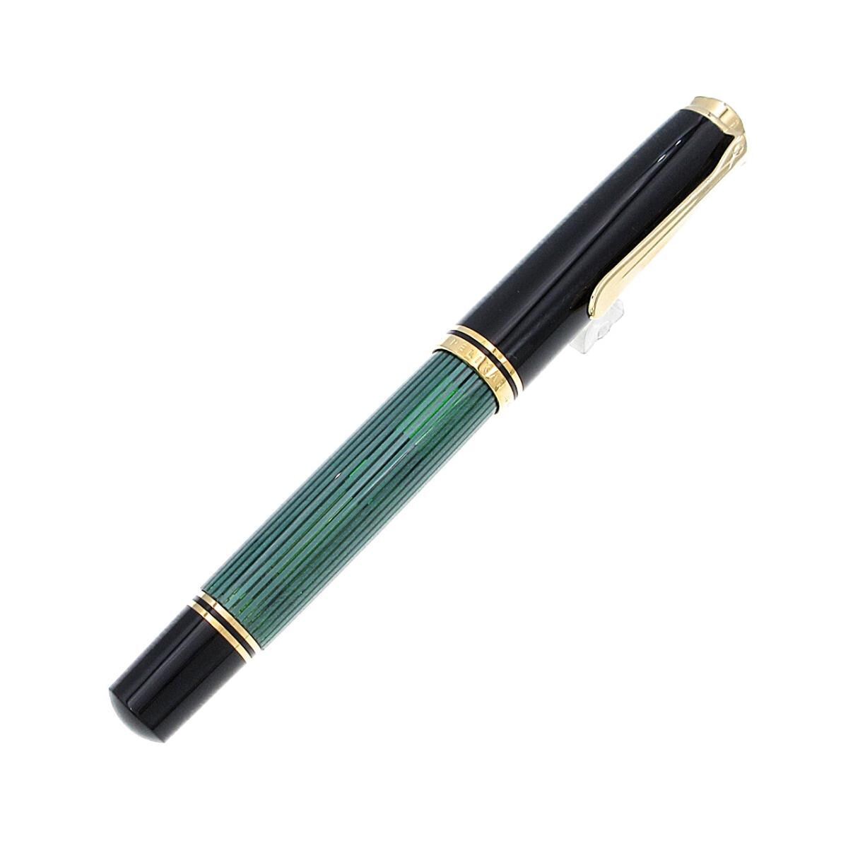 ペリカン　スーベレーンＭ１０００緑縞　万年筆