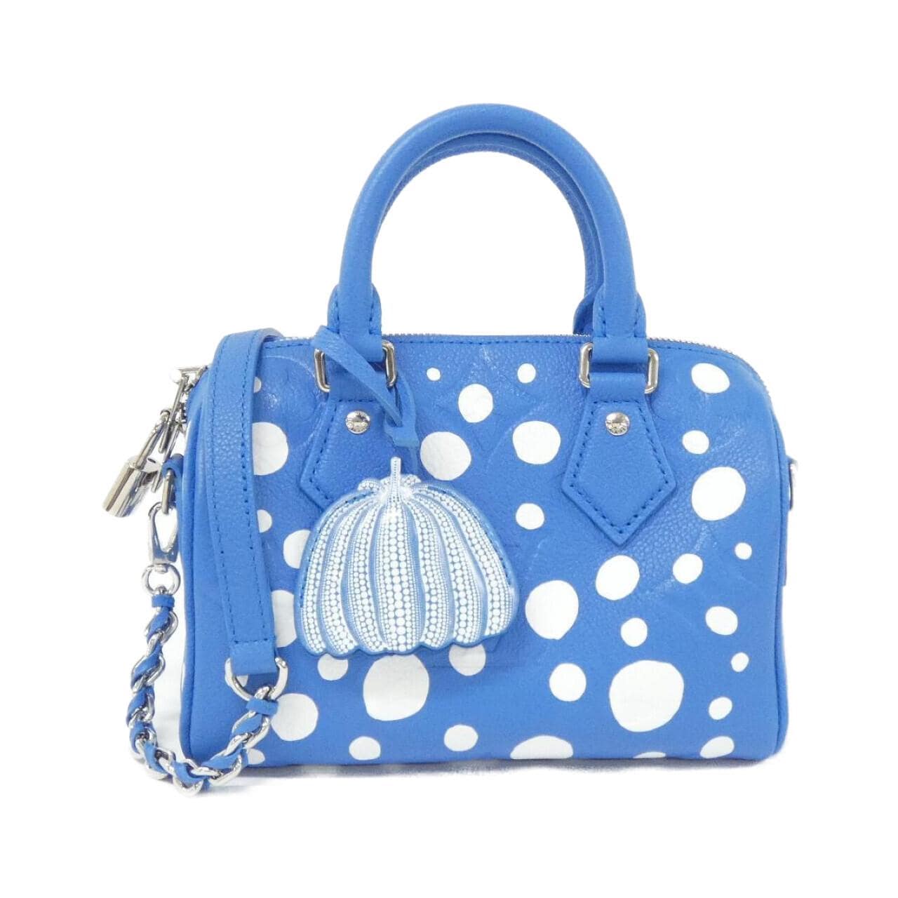 LOUIS VUITTON Monogram Empreinte (LV x YK) Speedy Bandouliere 20cm M46425 Shoulder Bag