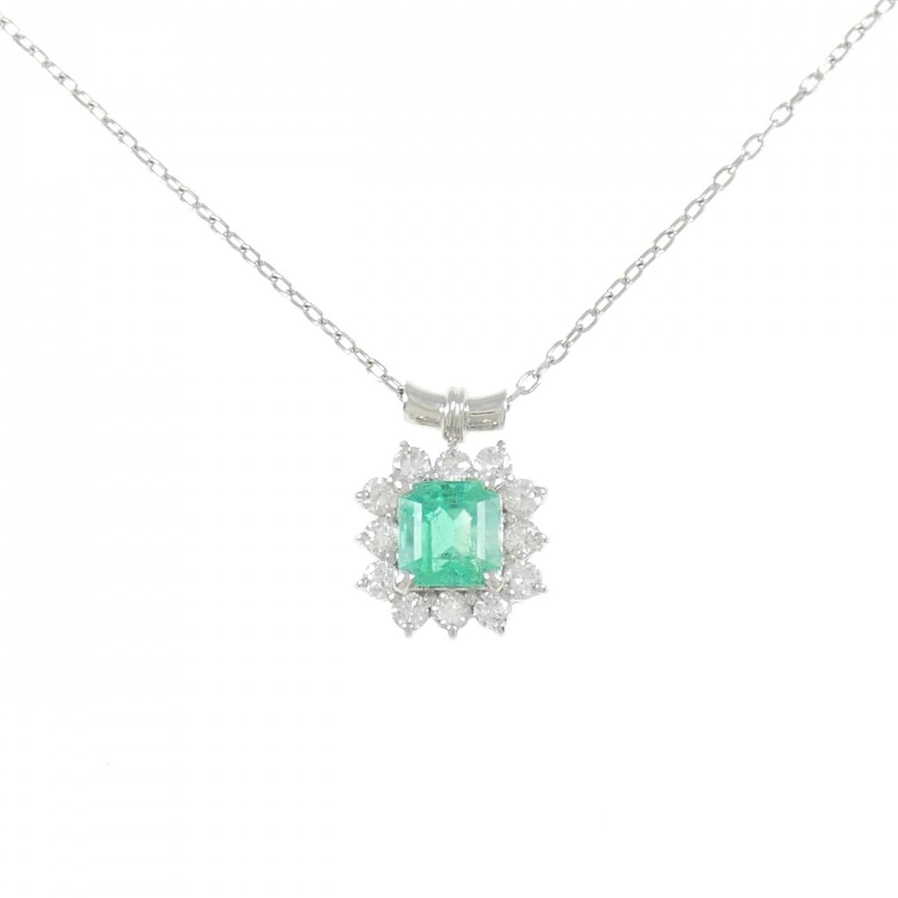 PT Emerald Necklace 1.09CT