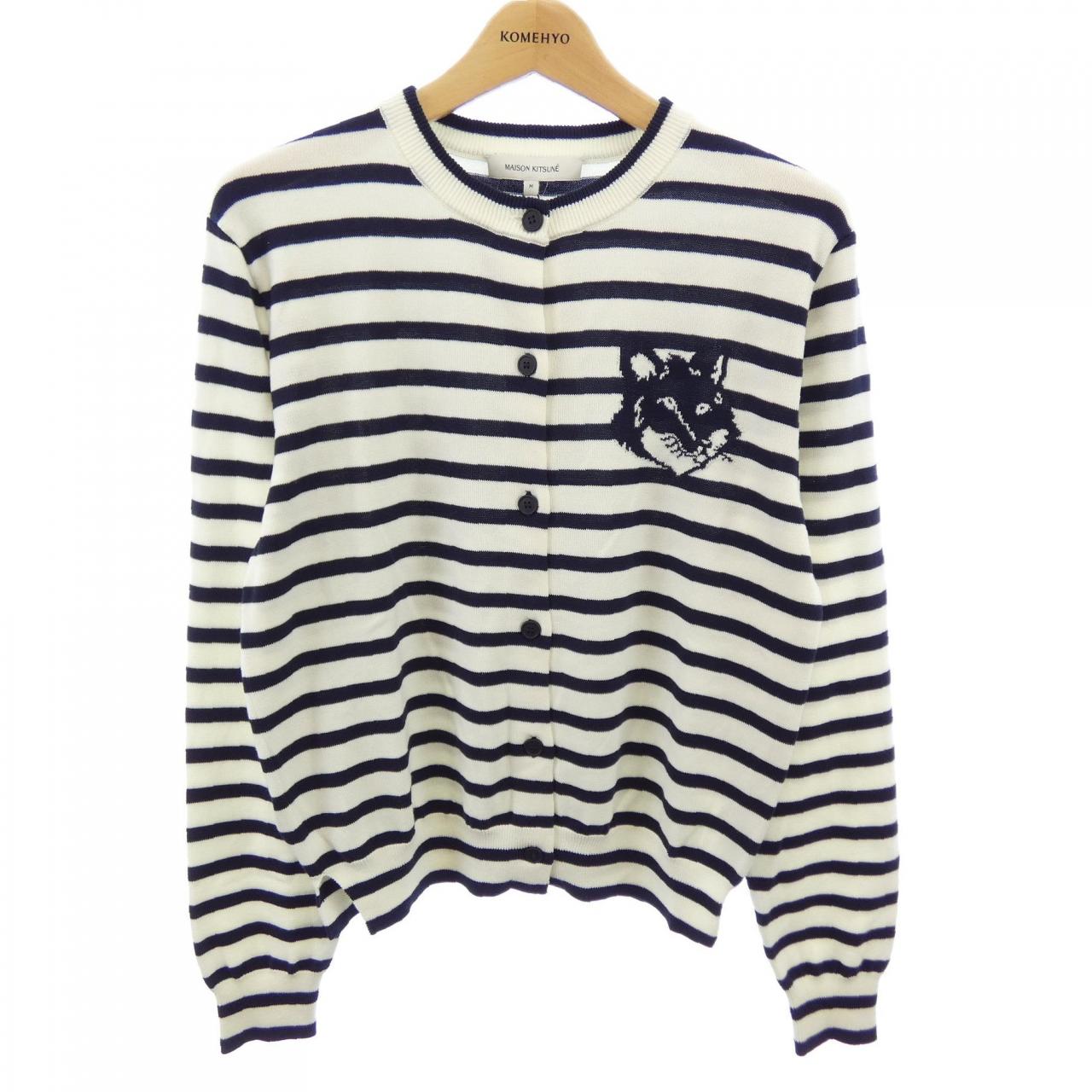 メゾンキツネ MAISON KITSUNE MW00502KT1102 カーディガン