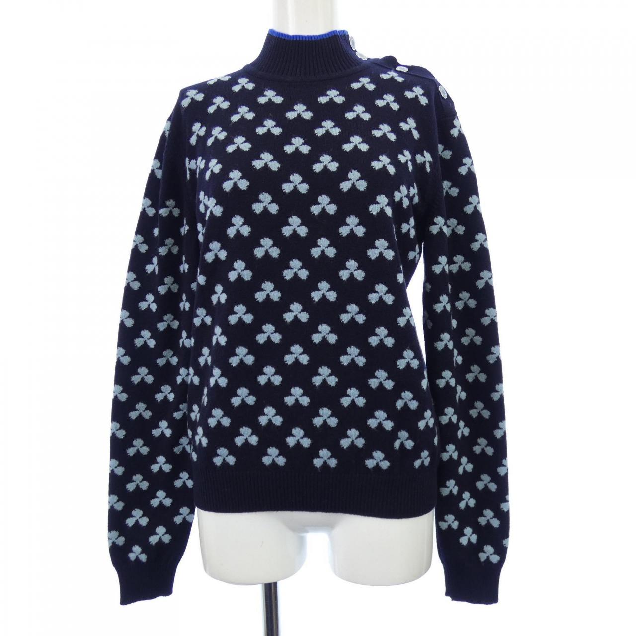 エルメス HERMES クルードセル クローバー *97-7705 ニット