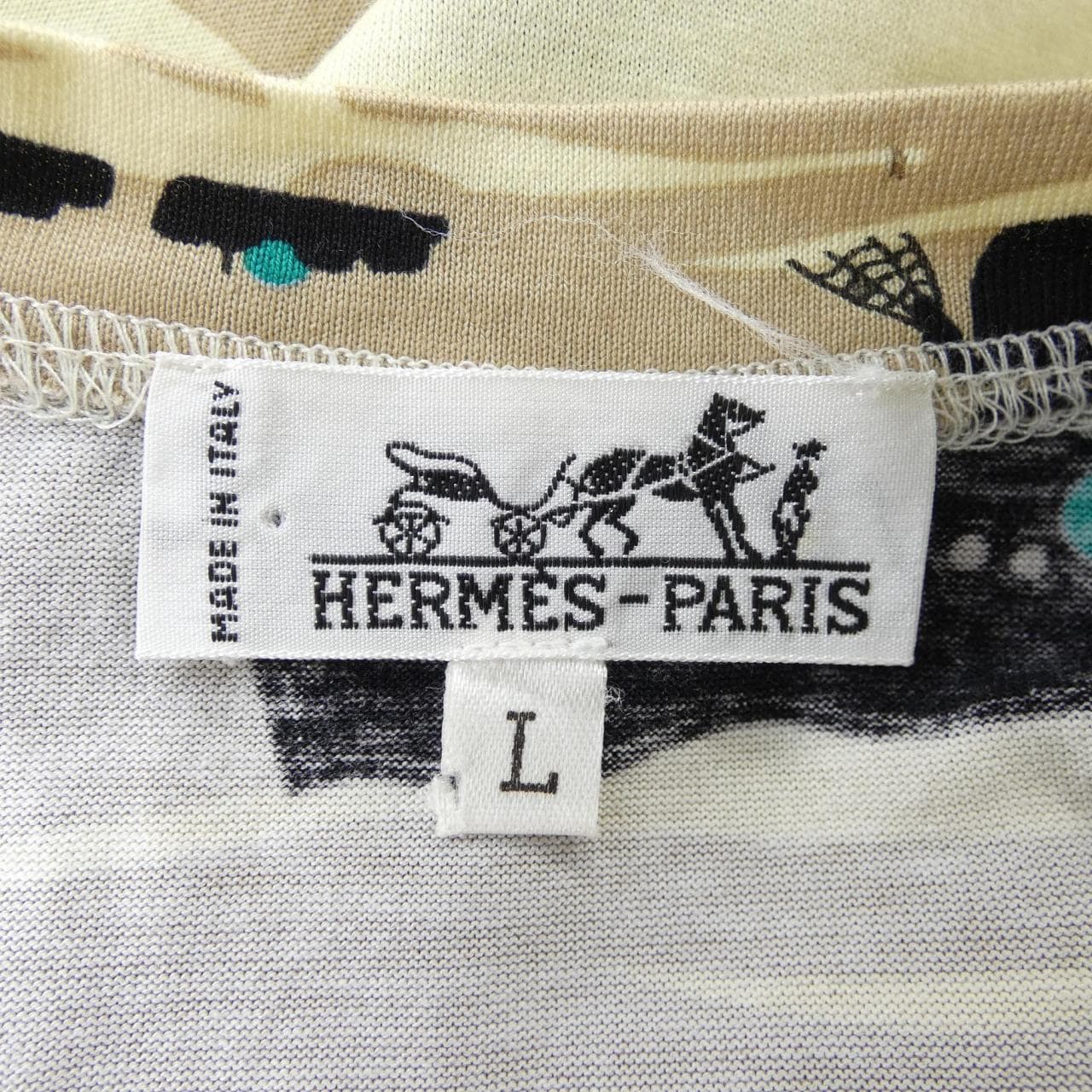 【ヴィンテージ】エルメス HERMES OUVRARD＆VILLARS Tシャツ