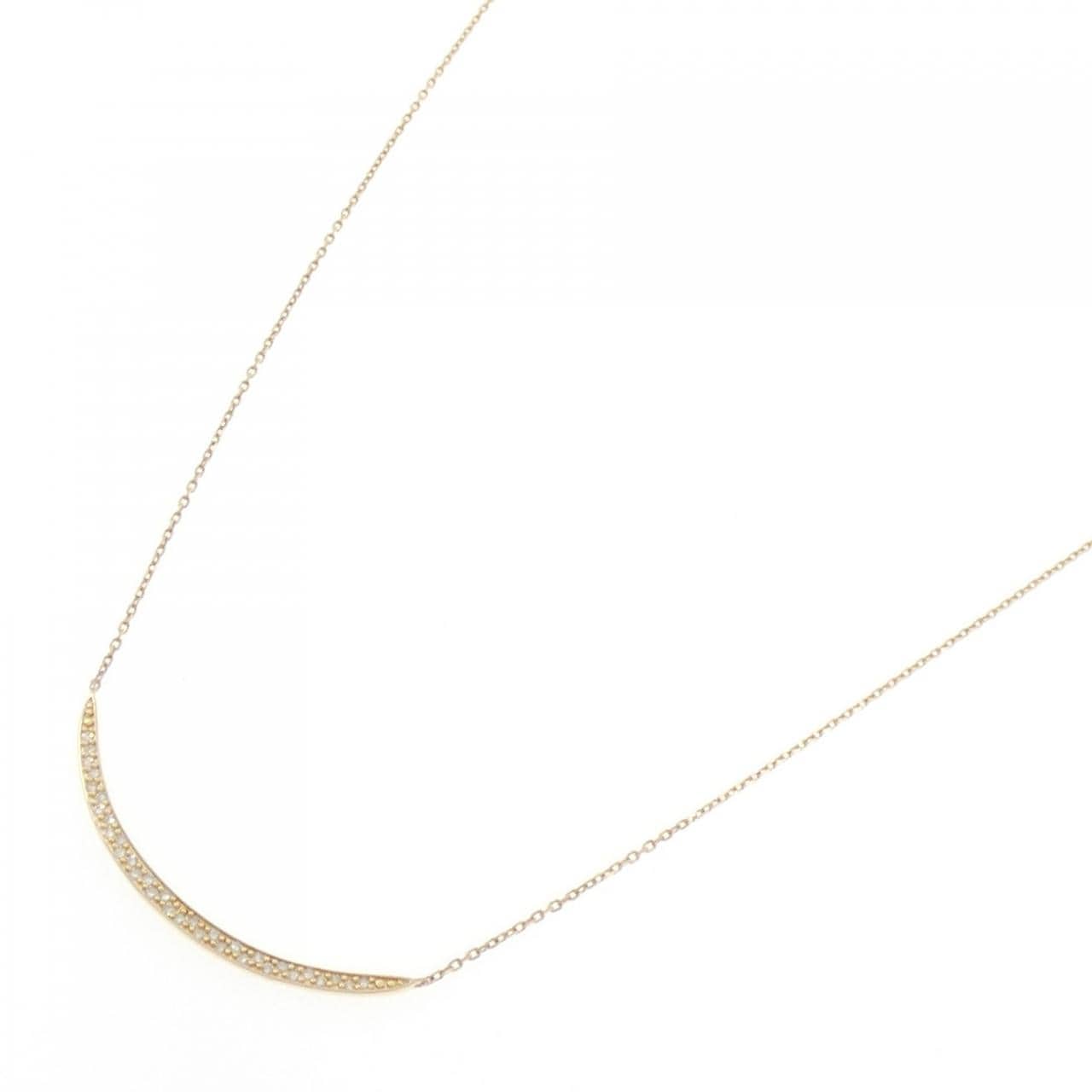 アガット ダイヤモンド ネックレス 0.06CT