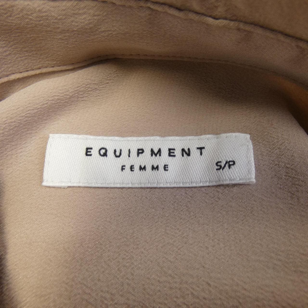 EQUIPMENT シャツ