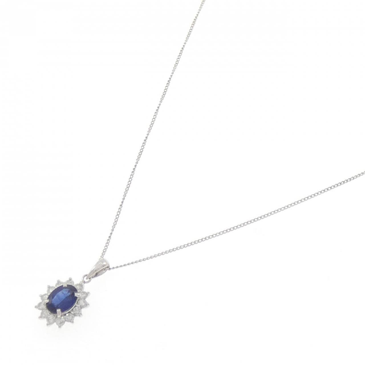 PT900/PT850 サファイヤ ネックレス 1.03CT