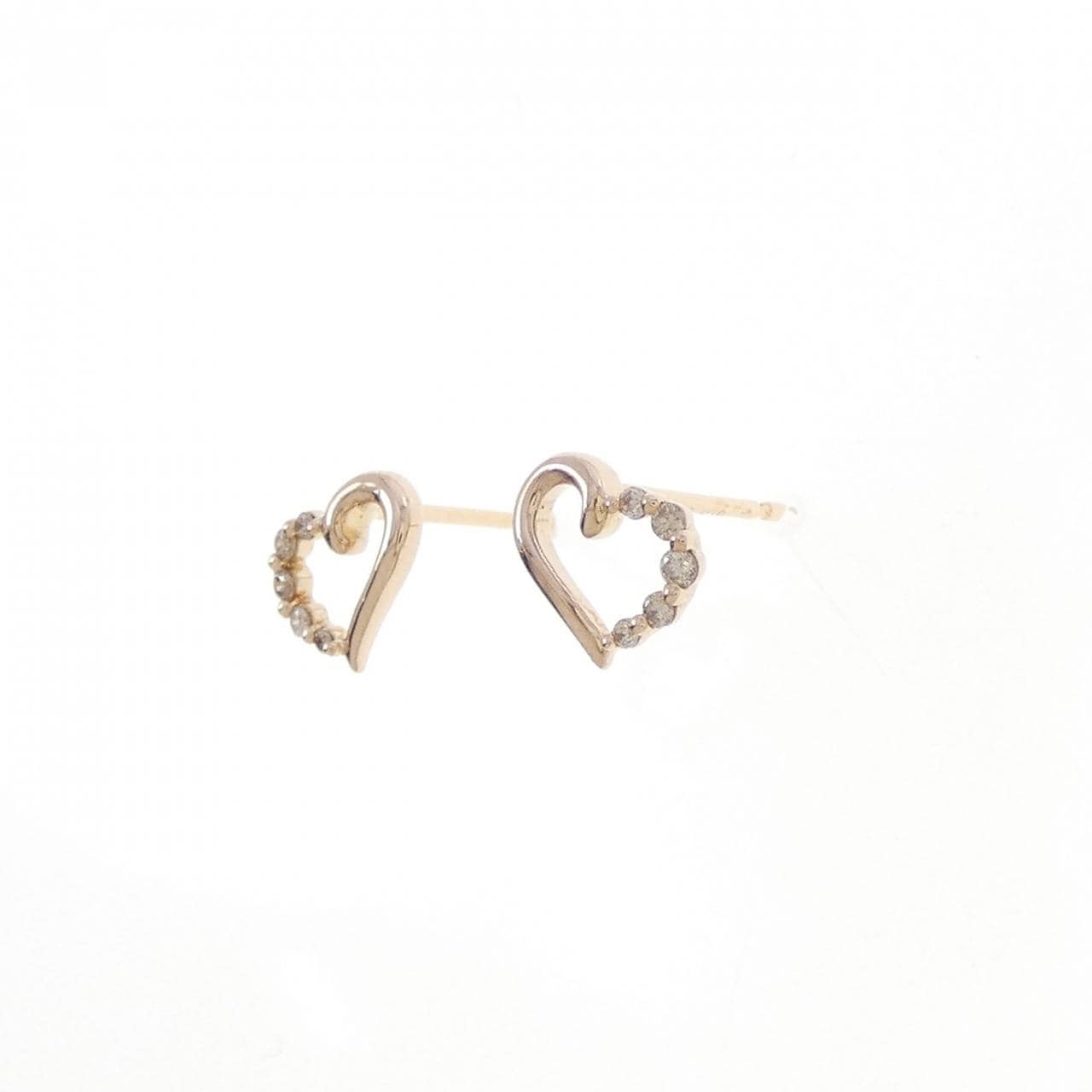 4゜C ダイヤモンド ピアス
