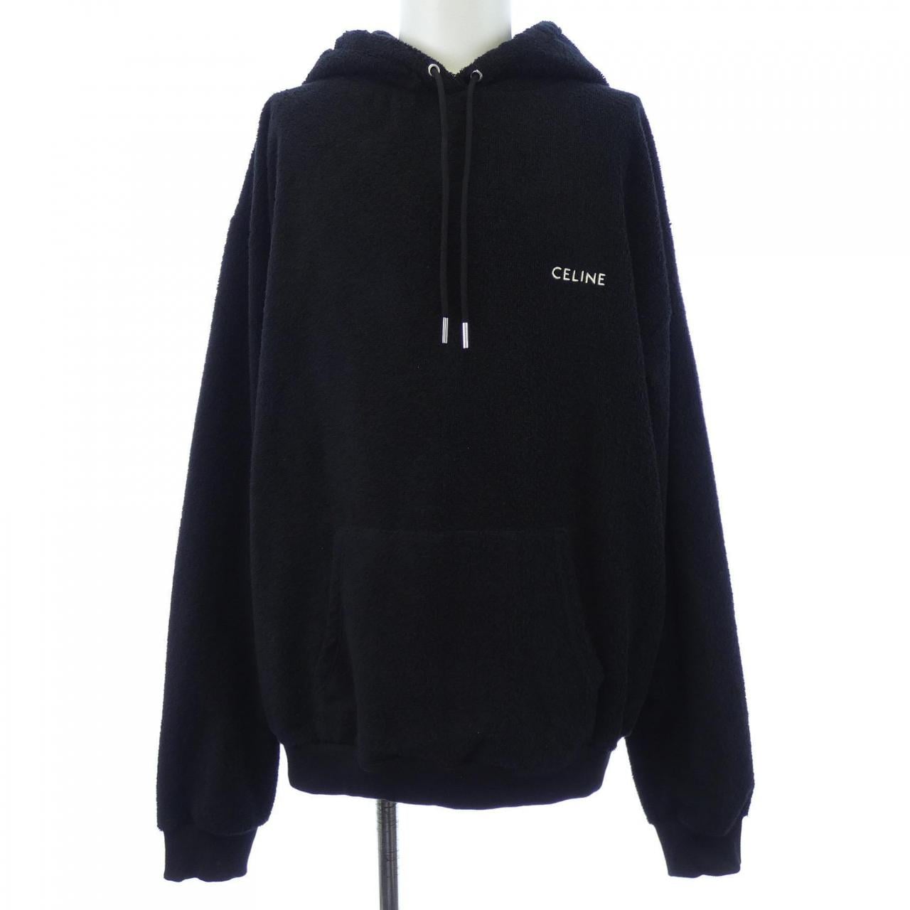 セリーヌ CELINE CELINE ルーズ フーディー テリーコットン パーカー 2Y37G372Y パーカー