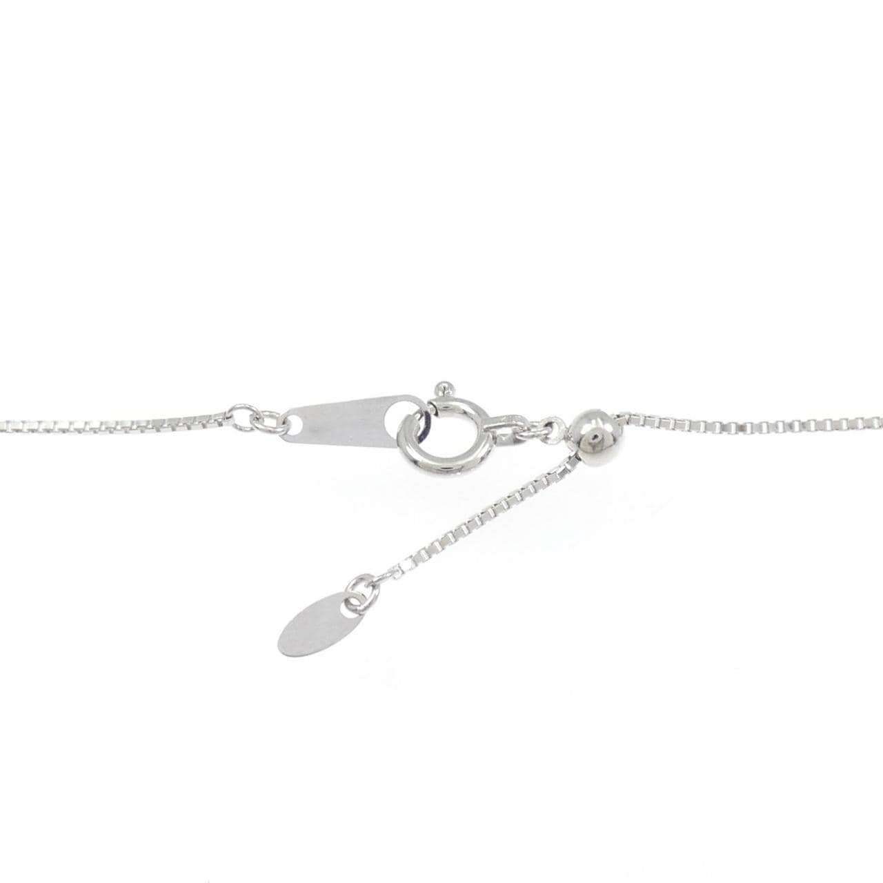 K18WG ダイヤモンド ネックレス 1.01CT