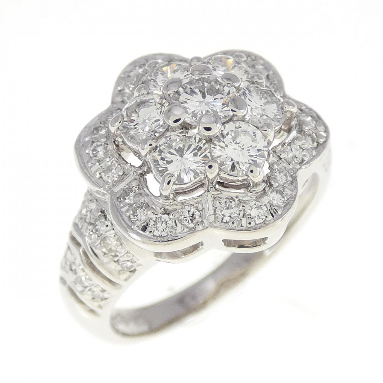 PT Flower Diamond Ring 1.07CT