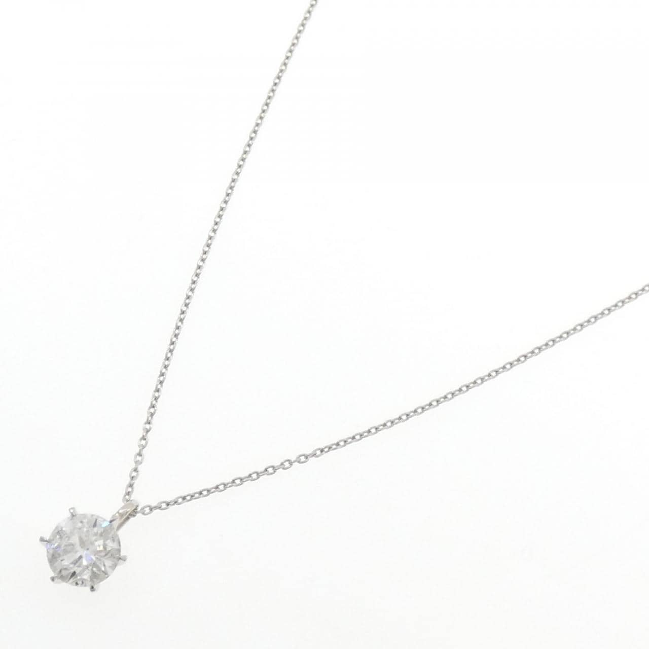 【リメイク】PT900/PT850 ダイヤモンド ネックレス 2.025CT F I1 Good