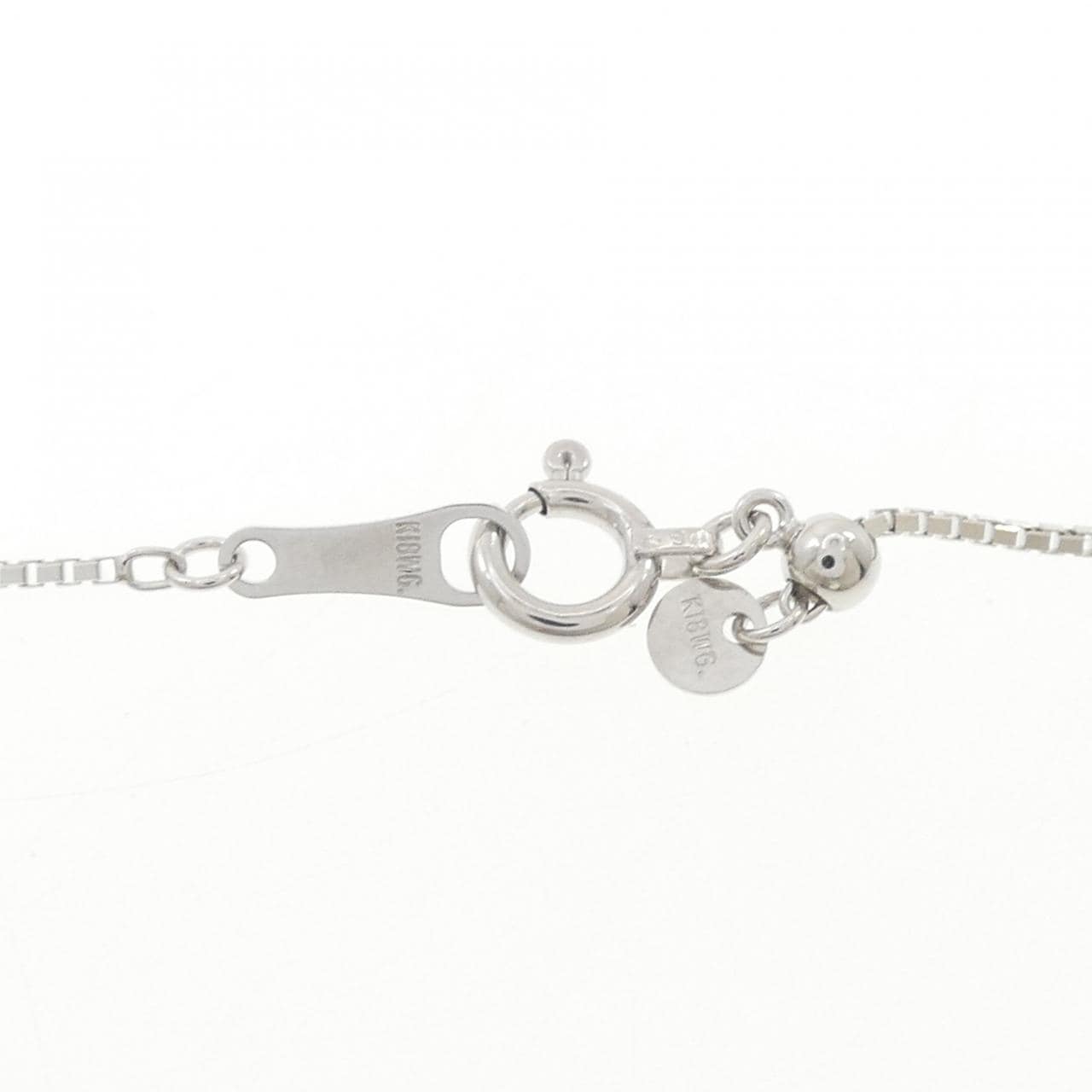 K18WG ダイヤモンド ネックレス 2.06CT