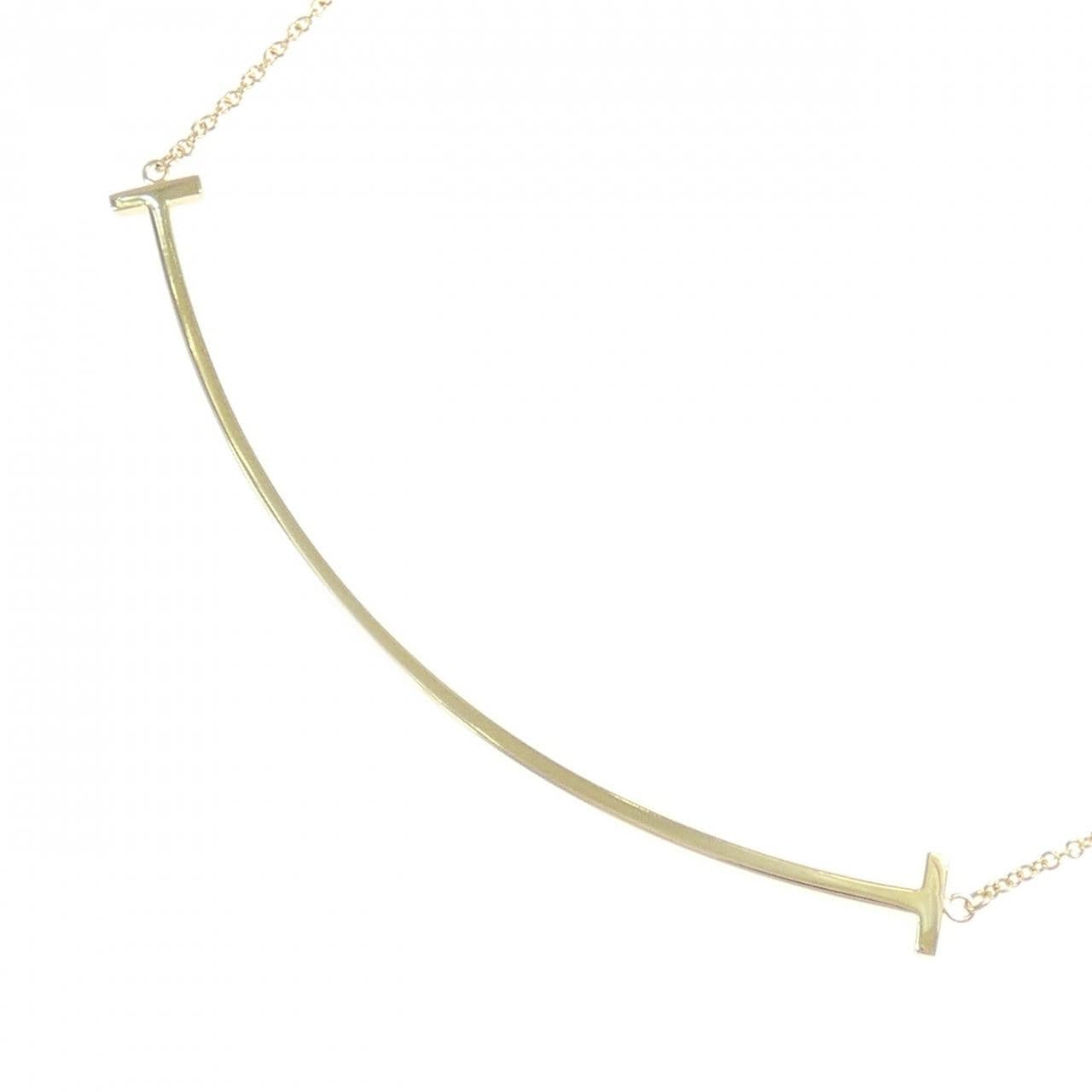 ティファニー Tスマイル ラージ ネックレス